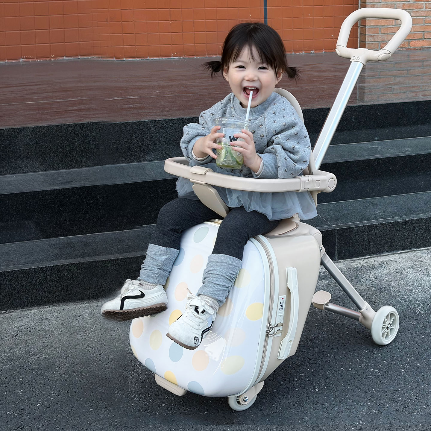 Bunnyfly Children Luggage Case - Baby Nursery Trolley recension och pris