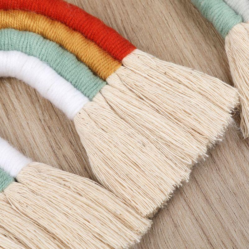 L43A Boho Decor Macrame Rainbo - Baby Girl Nursery Quotes recension och pris