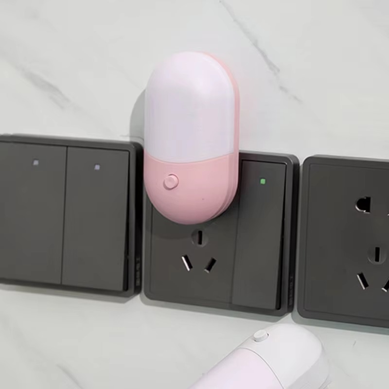 Plug In Mini Night Light Bedro - Baby Nursery Wall Lights recension och pris