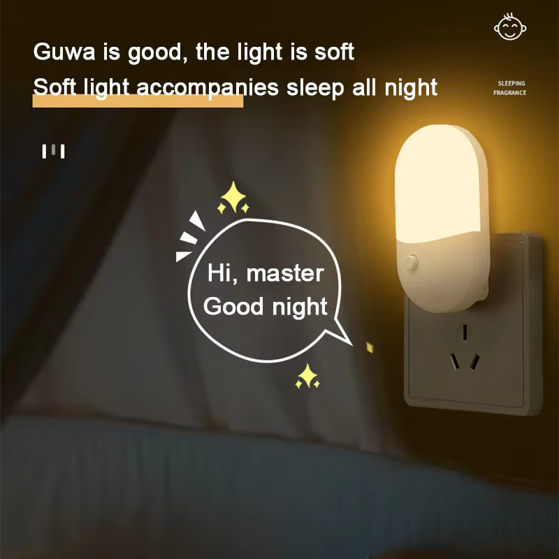 Plug In Mini Night Light Bedro - Baby Nursery Wall Lights recension och pris