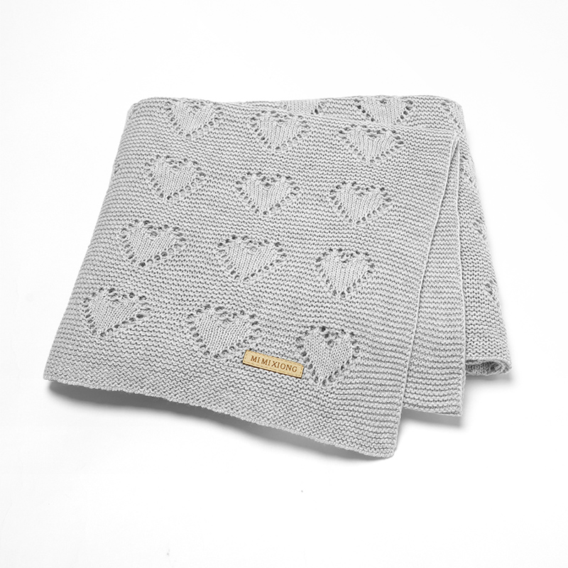 Baby Cotton Blankets Knitted N - Baby Nursery Boy recension och pris